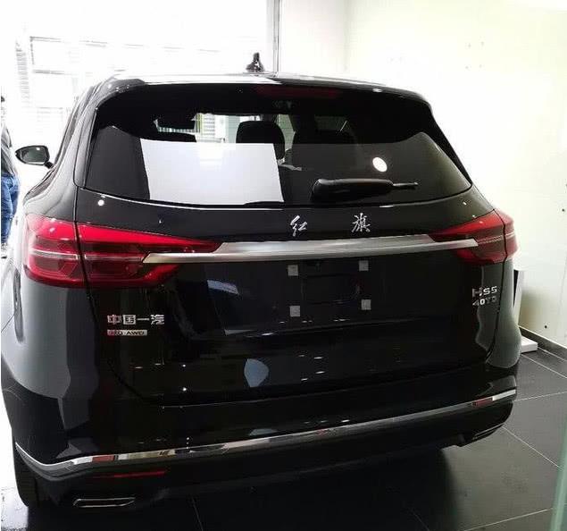 "黑武士"版红旗hs5到店!尺寸超q5,爱信6at反而成累赘