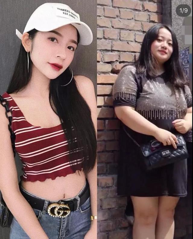 女人为什么要减肥?看了这5张胖瘦对比照,你就懂了