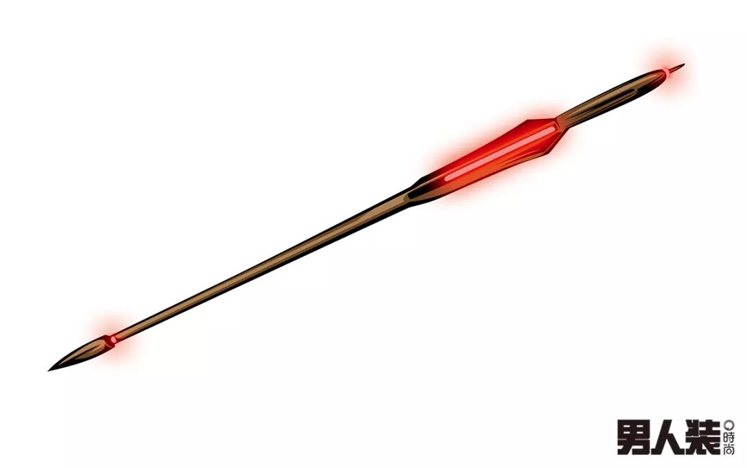 这支箭使用一种名为亚卡(yaka)的金属打造,这种金属对声音非常敏感,据