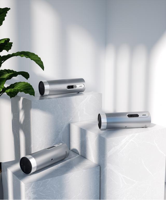 作为前代坚果p2投影仪的升级迭代产品,全新到来的坚果p3投影仪在外观