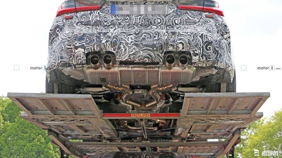 底盘细节首次曝光 全新一代宝马M3最新谍照