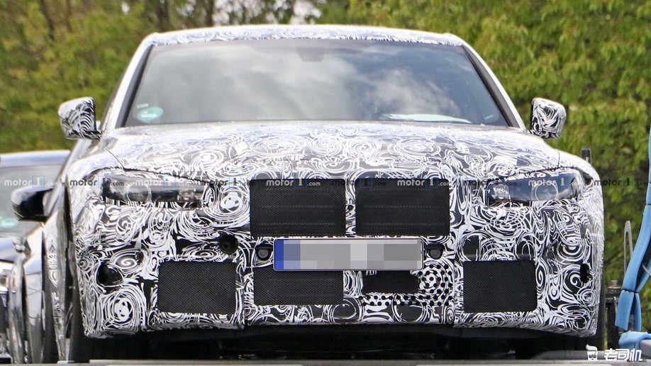 底盘细节首次曝光 全新一代宝马M3最新谍照