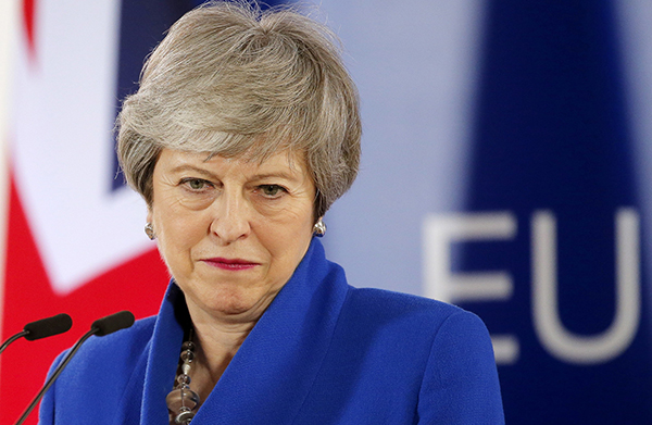 英国首相特蕾莎&middot;梅 东方IC 资料图