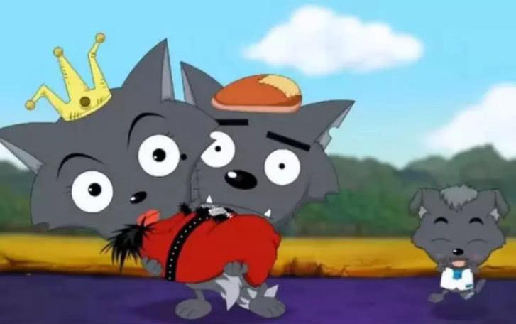 喜羊羊:小灰灰妹妹正式登场,红太狼却暴怒,仿佛头顶有草原?