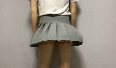 当风吹起女孩的短裙时,我决定做一个变态的实验|龙卷风|走光|裙子