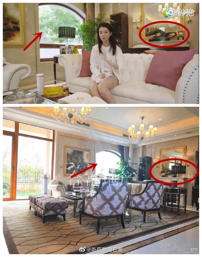 豪宅各种羡慕嫉妒的时候,有人发现,这个房子可能是个样板间,乔欣当天