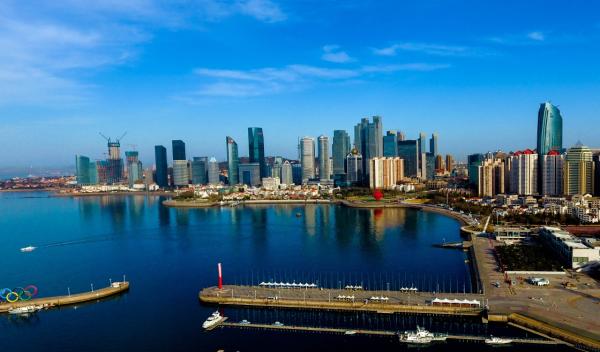 青島的市委機關(guān)報提出要“提升首位度”。 新華社 圖
