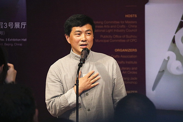 苏州玉雕惊艳京城,蒋喜玉雕精品在中国美术馆展出