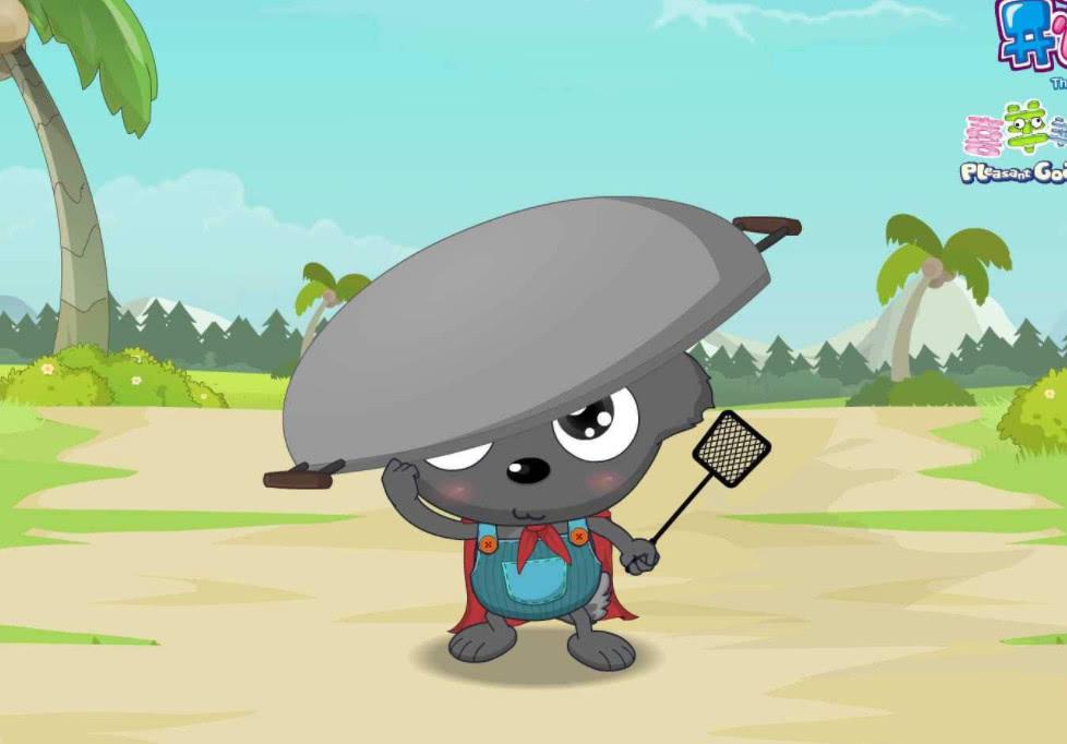 小灰灰长大后的模样曝光,不愧是灰太狼的儿子!漫迷傻眼了!