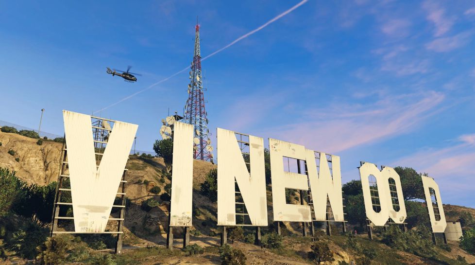 著名的好莱坞地标主角所在的城市洛圣都,是以现实中的洛杉矶为蓝本的