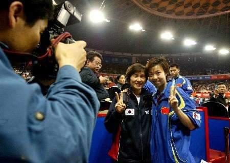 只有1993年的玄静和,世乒赛20年女单国乒仅1次未夺冠