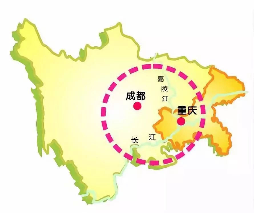 关注成渝城市群能否成为第四极双核过强中部塌陷是道坎
