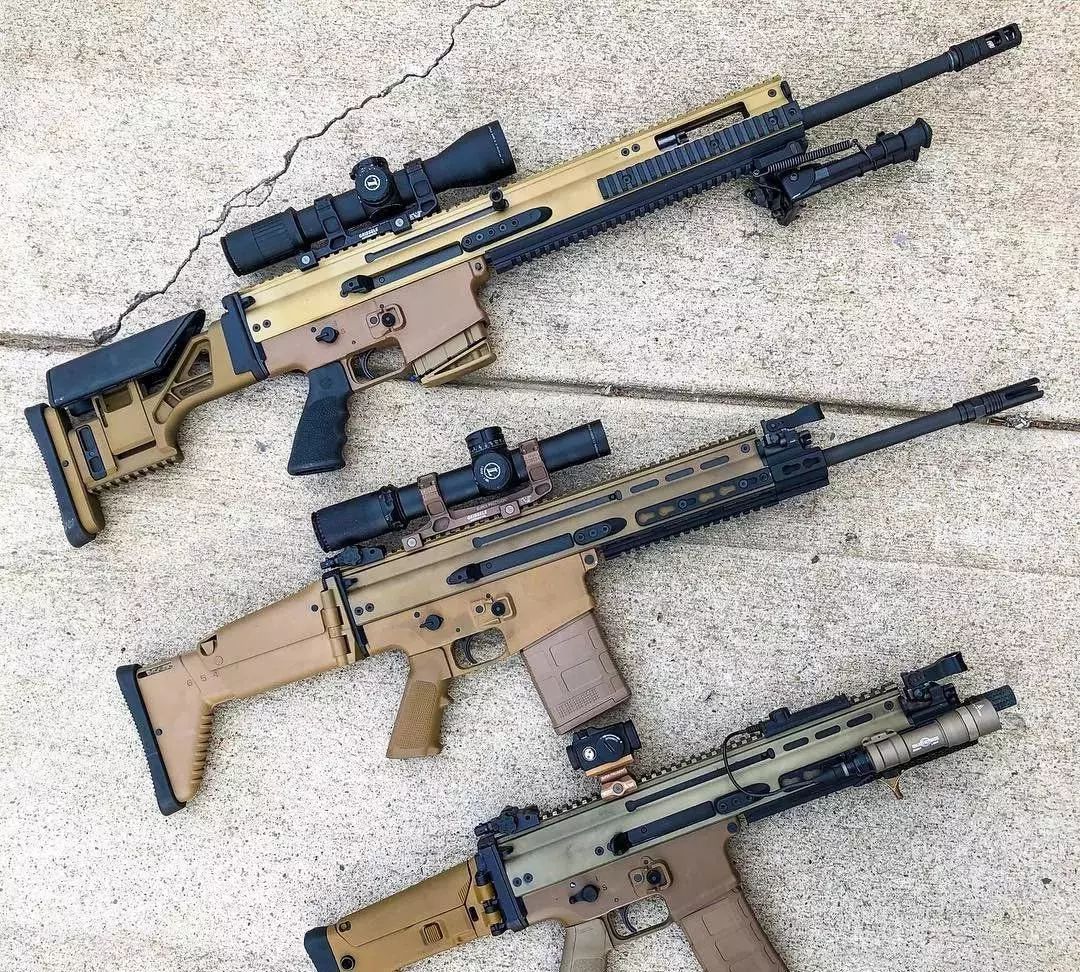 62mm nato口径的mk17步枪(scar-h,重型).