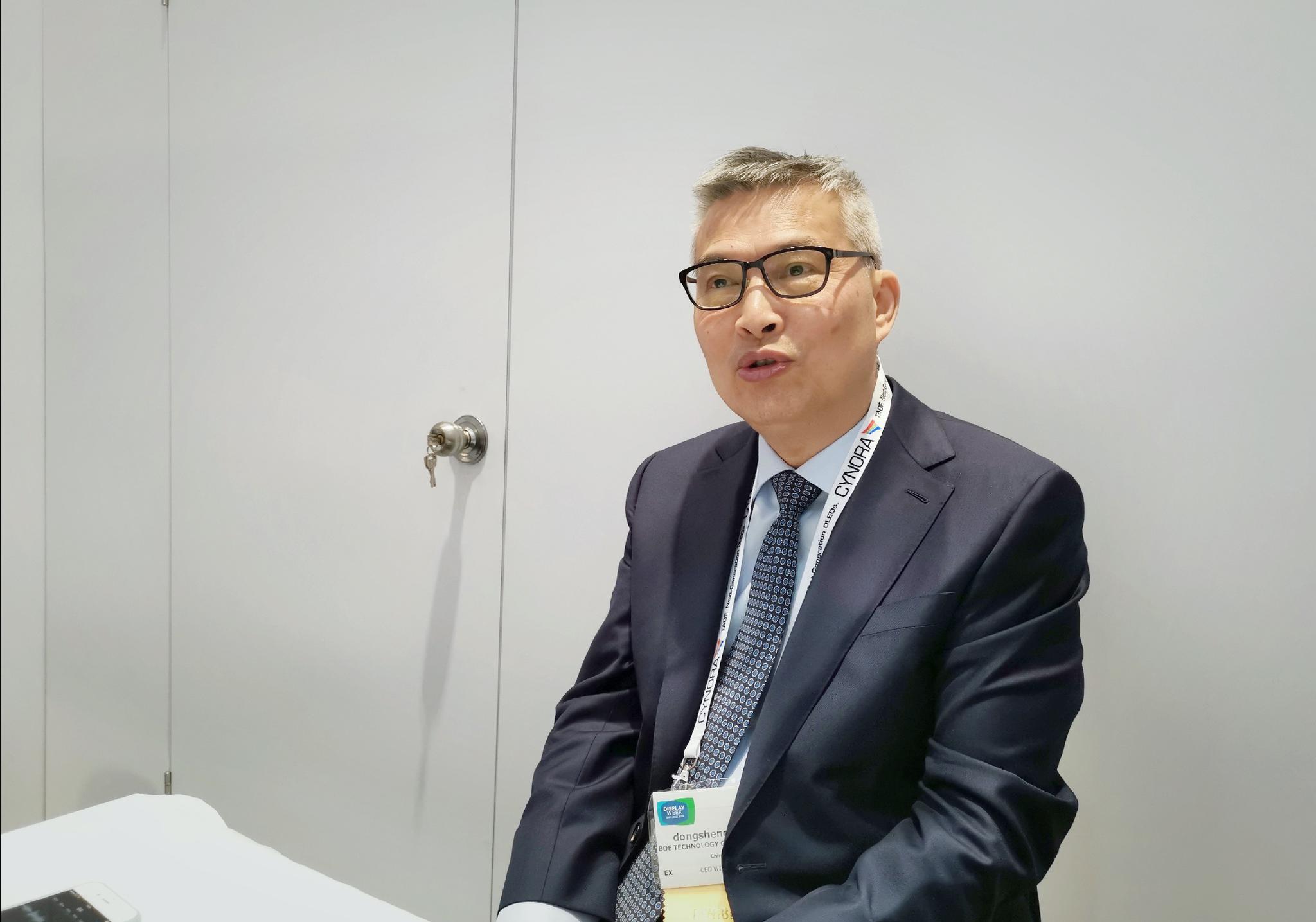 京东方董事长王东升确定交班:时间很快,接班人由董事会决定