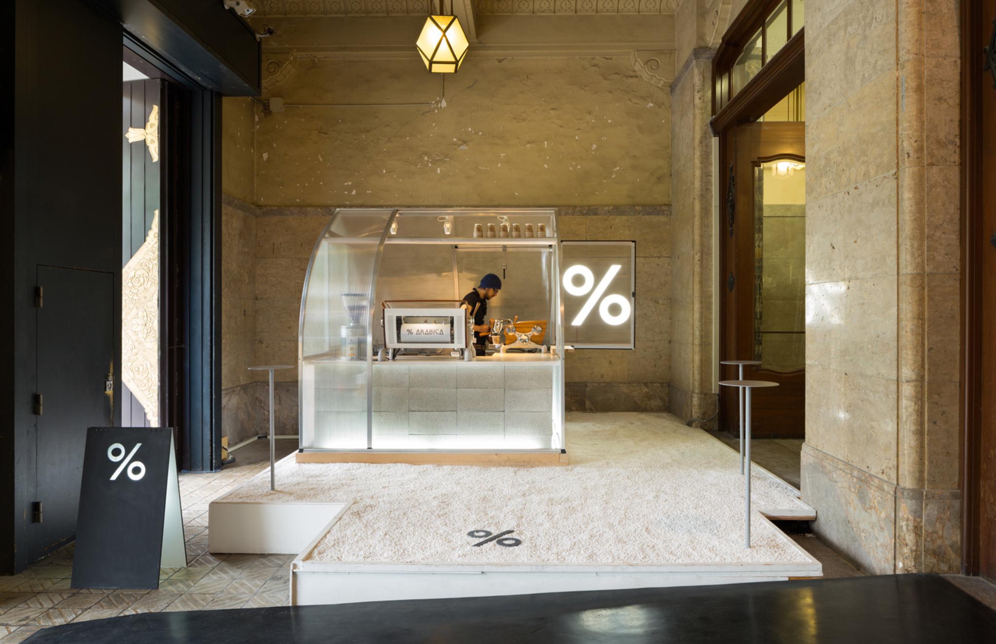 精品咖啡arabica终于在北京开店了我们跑进了它的后厨