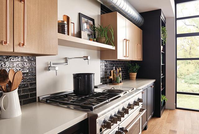 厨房水龙头别装水槽边,国外家庭都装灶台前,自来水哗哗往锅里流