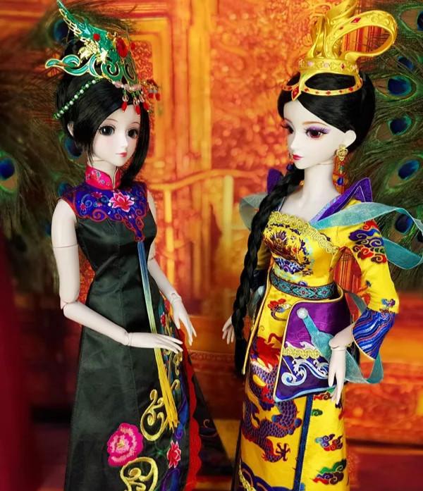 叶罗丽辛灵和曼多拉终于出正版娃娃了两姐妹同框的画面超有爱