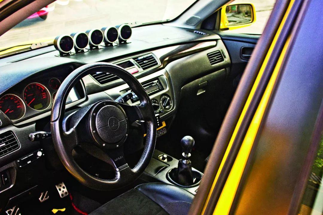 黄色三菱evo,卖了又再买回来|改装故事