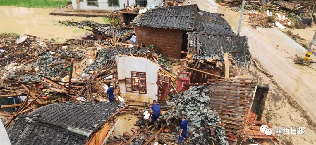 连城,长汀灾后重建进行时!龙岩市多地遭受暴雨洪灾,牵动市民心!
