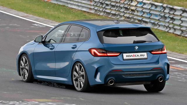 更加精致时尚的走向前驱时代 全新宝马1系m135i两厢版渲染图曝光