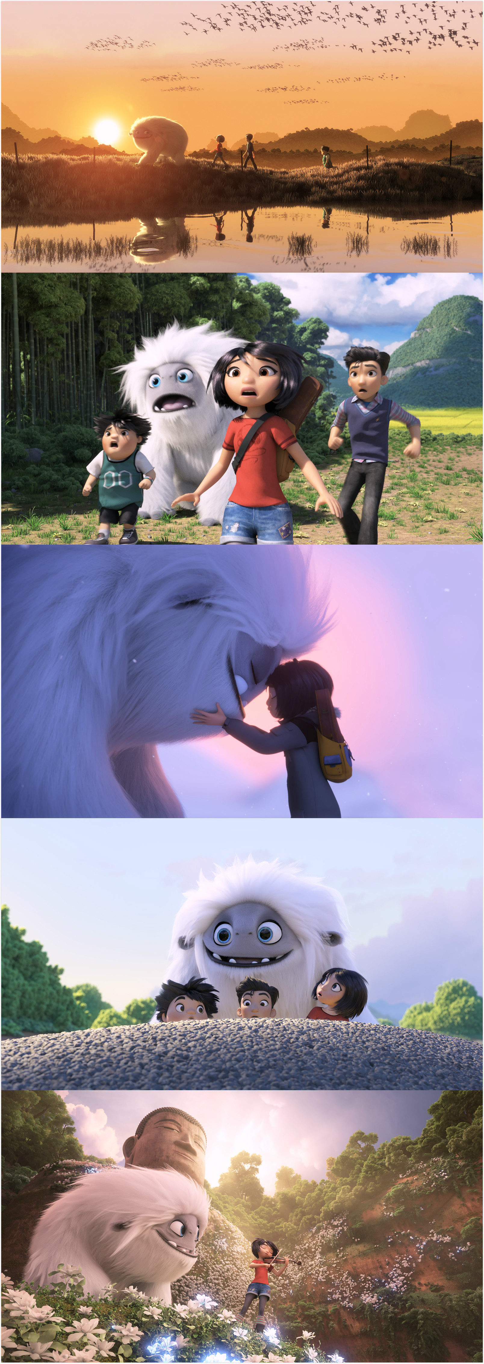 雪人奇缘发首支预告展现千岛湖黄山等中华美景