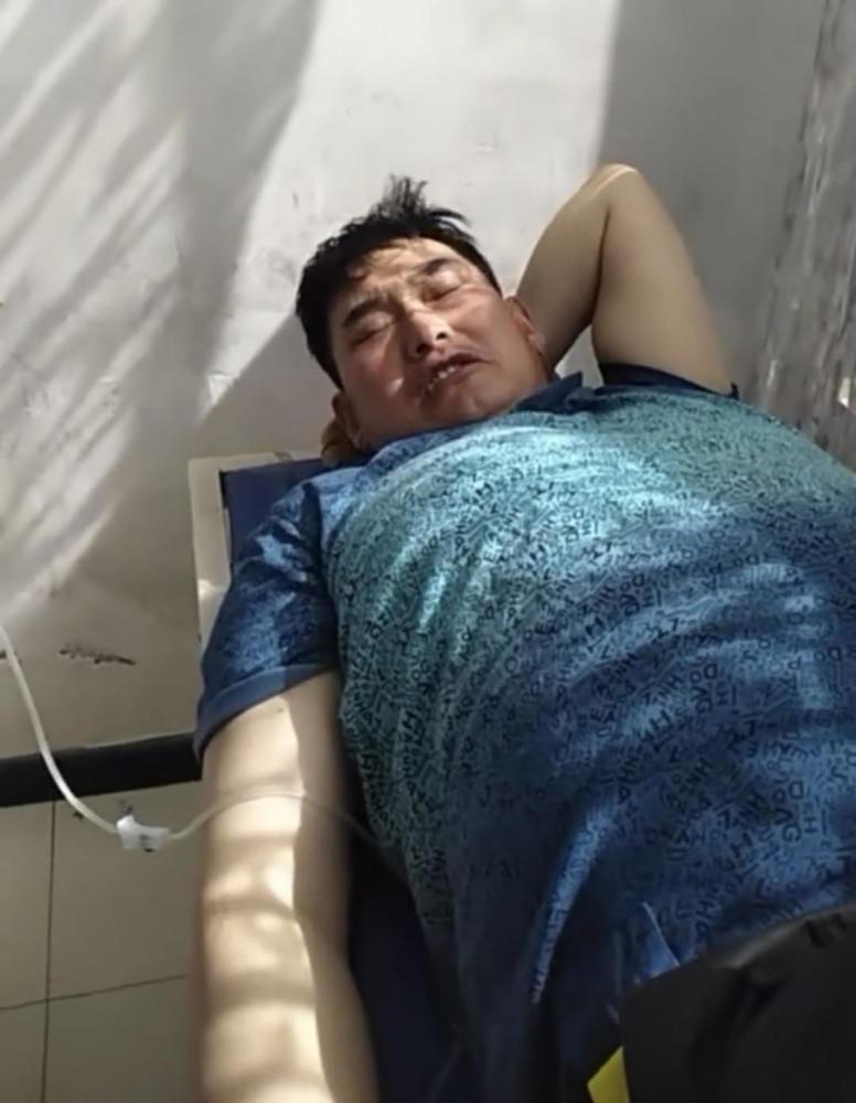 大衣哥朱之文患病输液照流出,身形走样肚大如鼓
