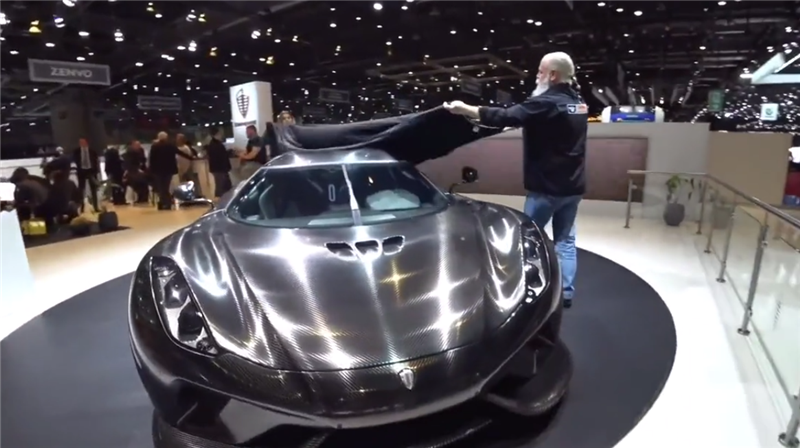 1521马力的柯尼塞格车身无油漆限量80台中文名统治者