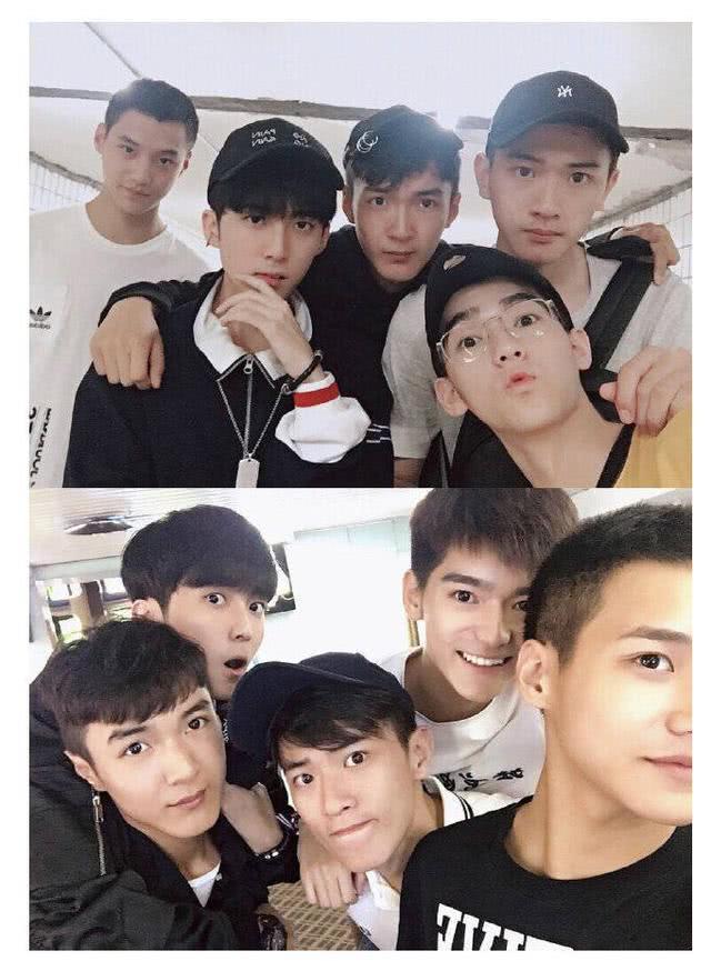 明星与室友合照:张雪迎嘟嘴卖萌,王俊凯这是立志做猪猪男孩?