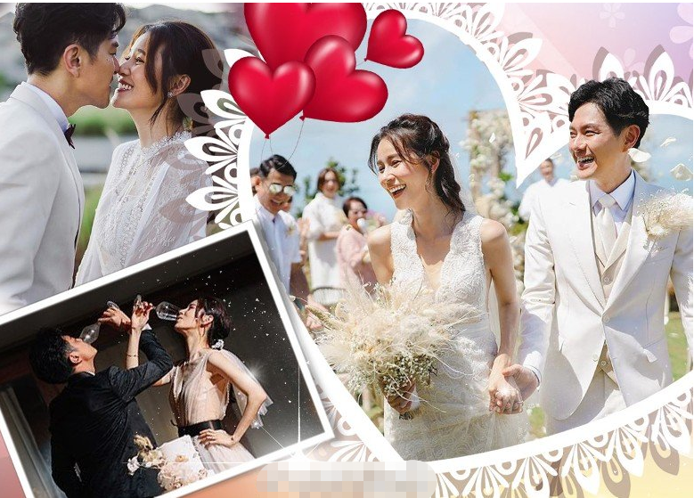 萧正楠黄翠如巴厘岛举行婚礼,夫妇约定爱到下世,简直是甜蜜暴击