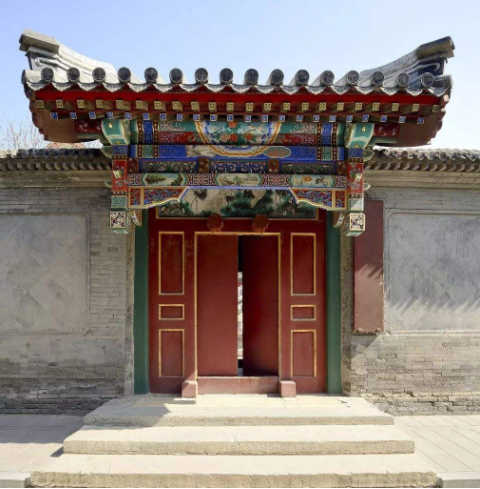 四合院中装饰性极强的建筑——垂花门|四合院|垂花门|屏门_新浪新闻