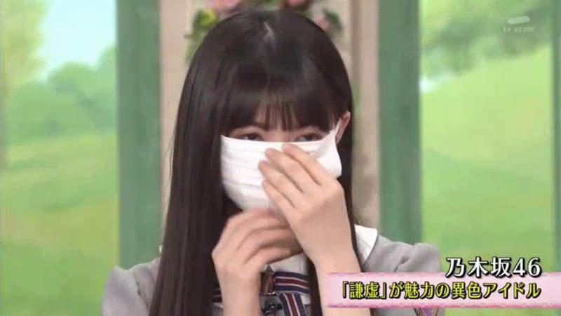 乃木坂46斋藤飞鸟上谈话节目证明自己脸很小口罩蒙面模样超可爱