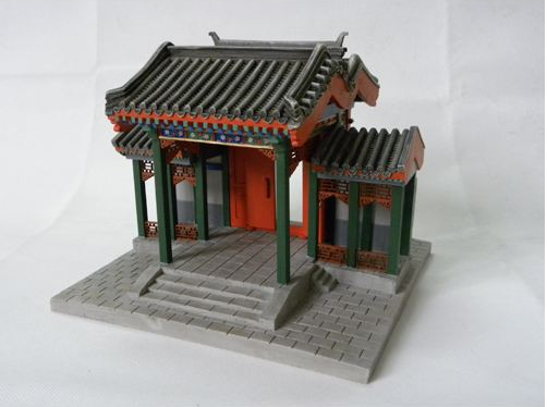 四合院中装饰性极强的建筑——垂花门|四合院|垂花门|屏门_新浪新闻