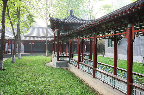 四合院——古建筑文化游玩小憩之抄手游廊|四合院|游廊|抄手_新浪新闻