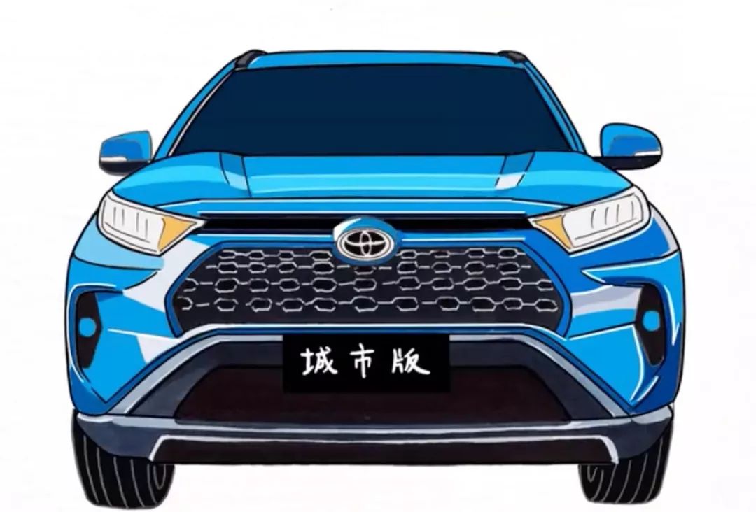 定位城市or越野?画车达芬奇带你解码全新一代rav4!
