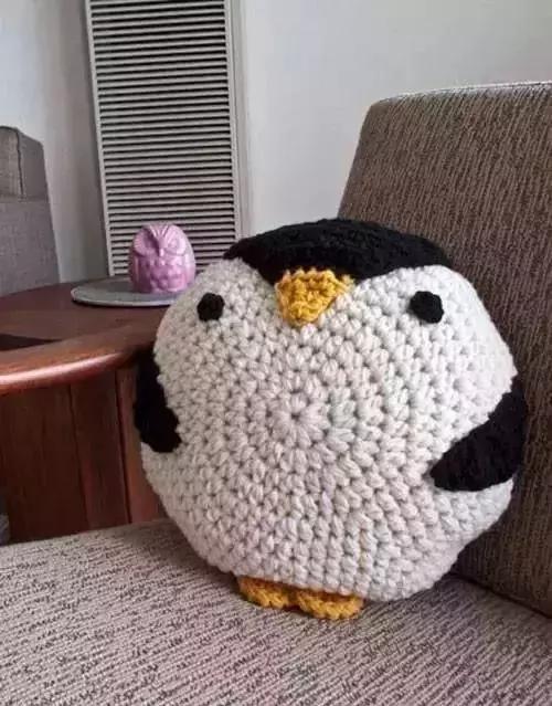 钩针编织几款大人小孩都爱不释手的动物抱枕