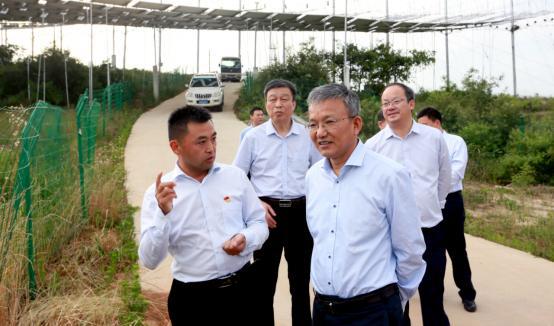 省电力公司董事长侯清国出席驻村第一书记培训班并到娘娘庙村调研