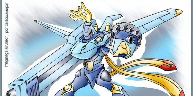 第四部中由辉二集合了五种斗士之魂进化而来,拥有光之力量的数码兽.