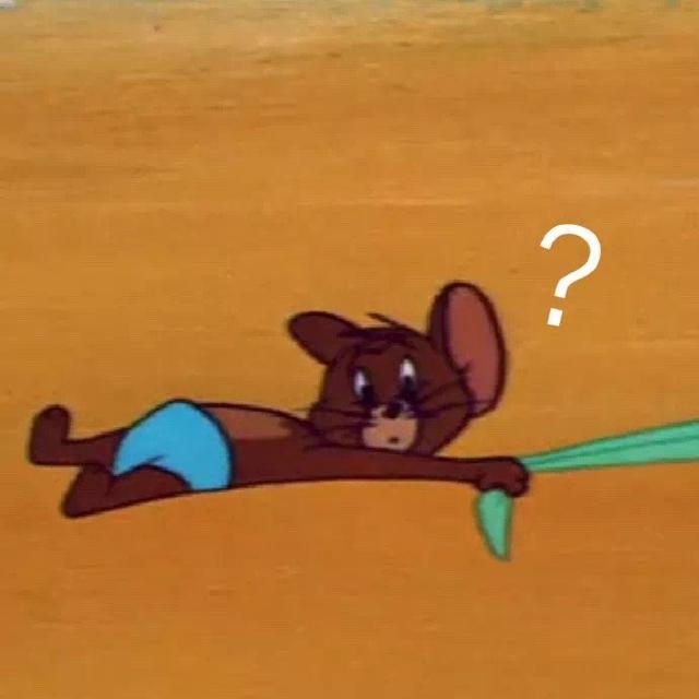 猫和老鼠杰瑞问号表情包合集