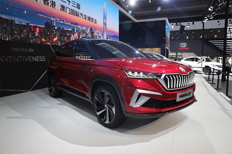 2019深港澳车展斯柯达visiongt概念车首发亮相