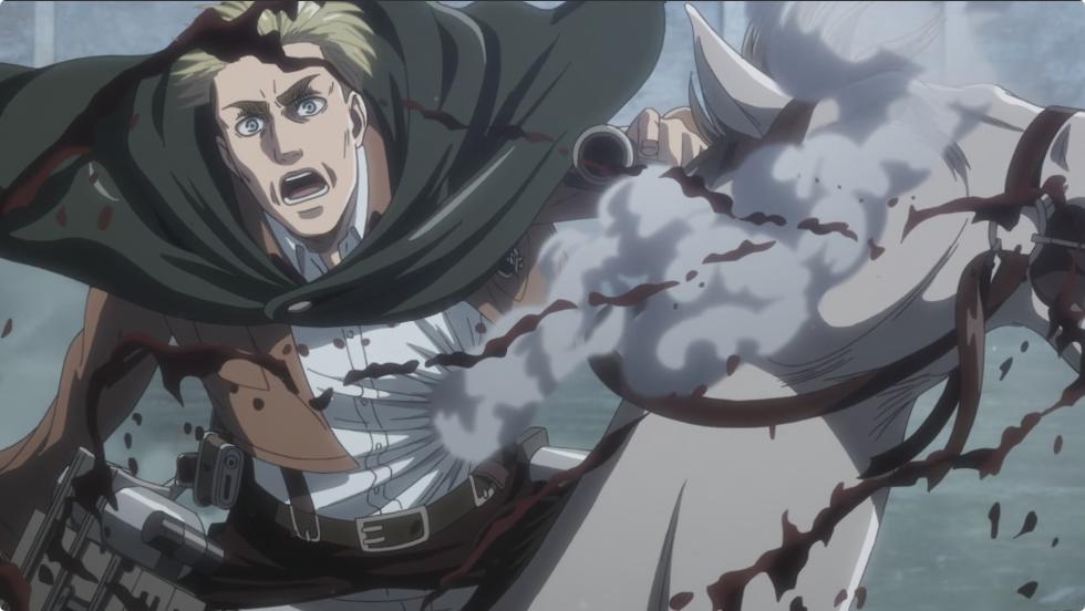 进击的巨人3白夜降临利威尔强悍而温柔埃尔文终得解脱