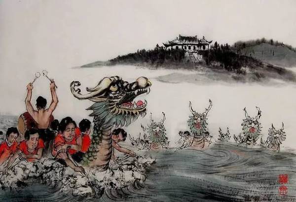端午是龙图腾祭祀说这一观点由著名学者闻一多先生提出,他在《端午考