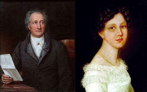 歌德,在晚年安静了下来,并得到了一个琼瑶式的结局——与他的妻子白头