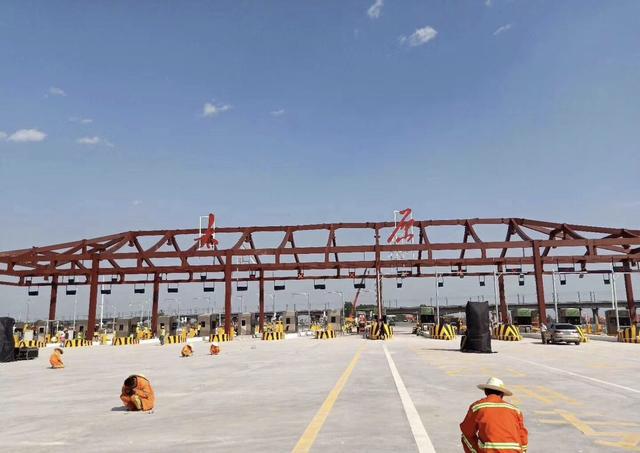 太长高速太原南主线收费站即将建成通车为了迎接全国二青会的顺利召开