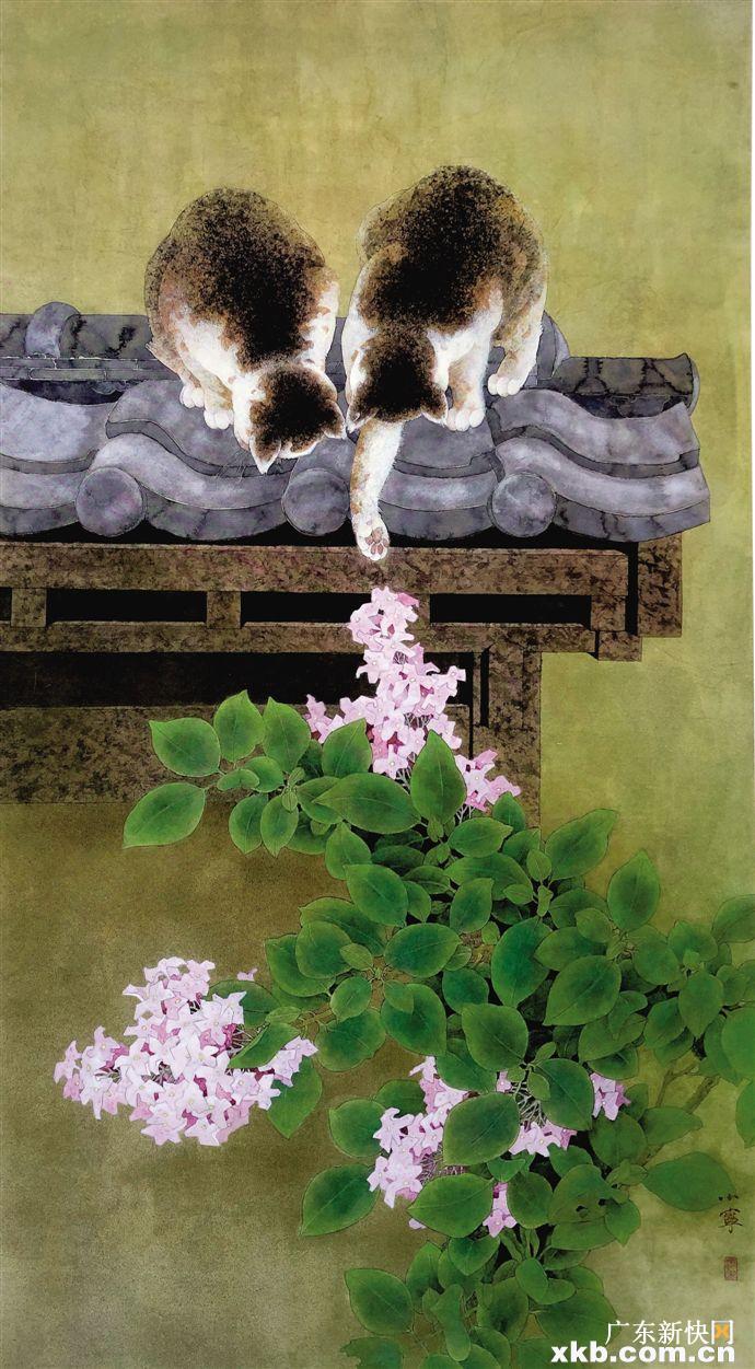 万小宁艺术创作中我们应是线条的主人