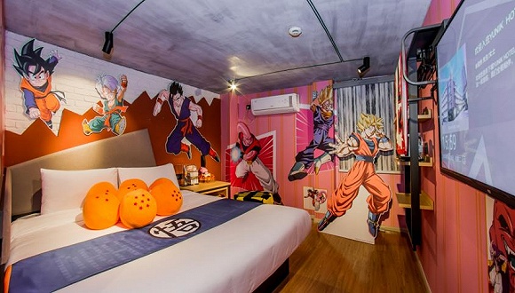 快看住酒店重温龙珠动漫首旅如家推ip主题吸引新生代
