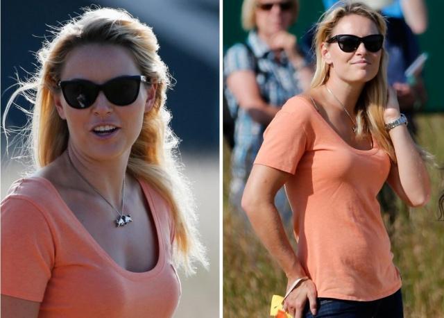 如今35岁的林赛·沃恩身材也逐渐开始发福,皮肤上有了些许岁月的痕迹