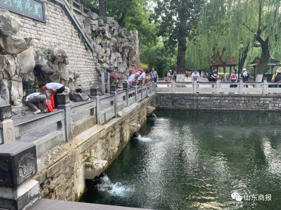 济南黑虎泉虎头不让打水了刚刚官方正式回应