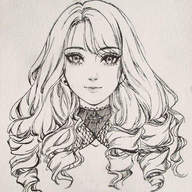 如何画人物线稿?临摹线稿必备素材!