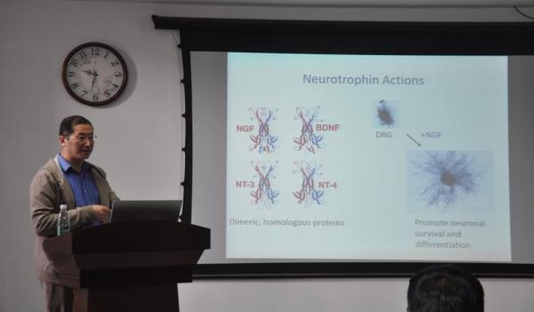 4月11日上午,山东大学医学院陈哲宇教授应邀在徐州医科大学作学术讲座。 徐州医科大学麻醉学院官网 图