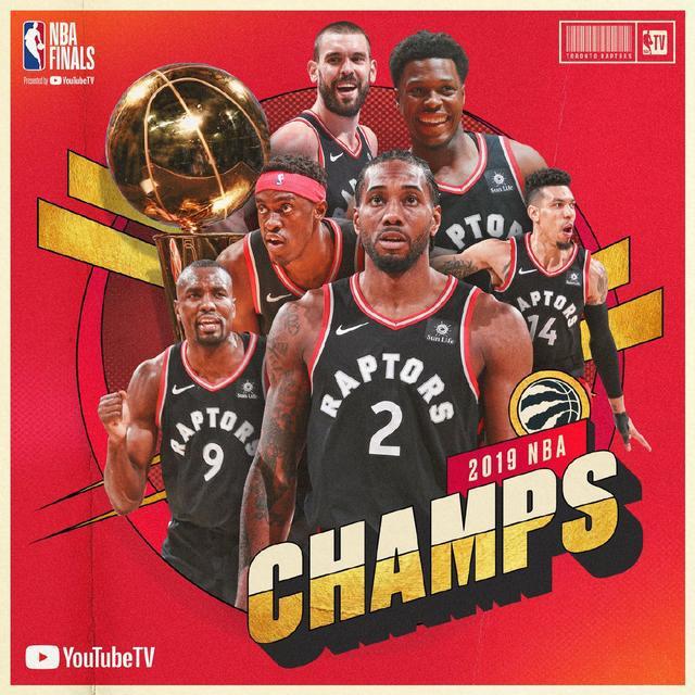 猛龙总冠军小卡fmvp勇士明年再来